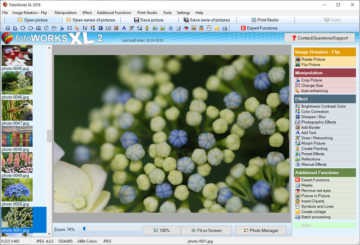 Photo editor software